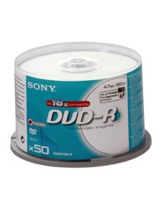 Sony 50xDVD-R 16X 4,7 GB 50 pz