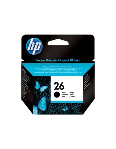 HP 26 cartuccia d'inchiostro 1 pz Originale Resa standard Nero