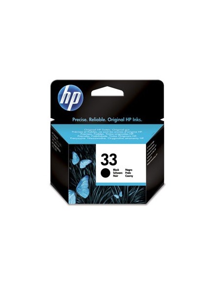 HP 33 cartuccia d'inchiostro 1 pz Originale Nero