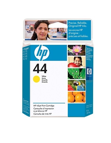 HP 44 cartuccia d'inchiostro 1 pz Originale Giallo