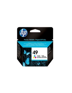 HP 49 cartuccia d'inchiostro 1 pz Originale Ciano, Magenta, Giallo