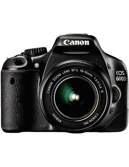 Canon EOS 600D + EF-S 18-55mm Kit fotocamere SLR 18,7 MP CMOS 5184 x 3456 Pixel Nero