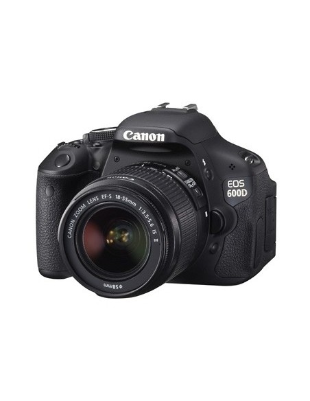 Canon EOS 600D + EF 18-55mm + EF 55-250mm Kit fotocamere SLR 18 MP CMOS 5184 x 3456 Pixel Nero
