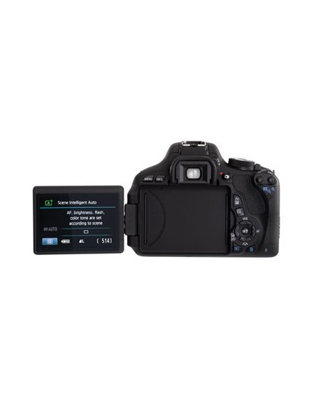 Canon EOS 600D + EF 18-55mm + EF 55-250mm Kit fotocamere SLR 18 MP CMOS 5184 x 3456 Pixel Nero