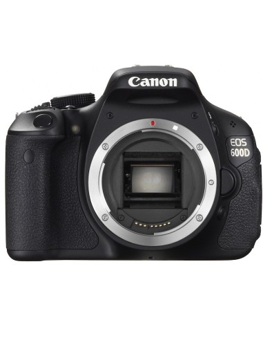 Canon EOS 600D + EF 18-55mm + EF 55-250mm Kit fotocamere SLR 18 MP CMOS 5184 x 3456 Pixel Nero