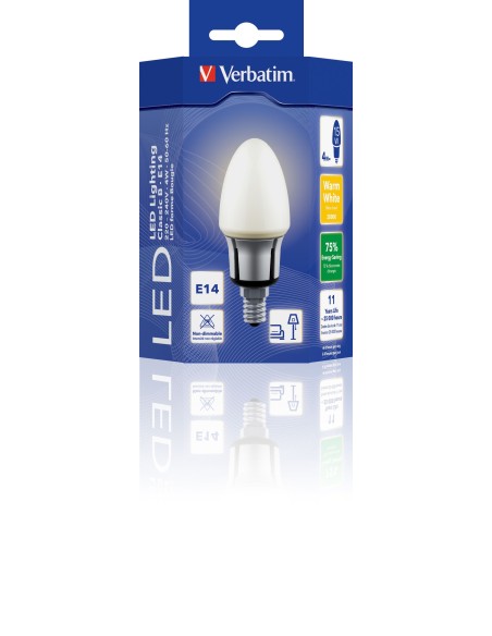 Verbatim LED Classic B lampada LED 4 W