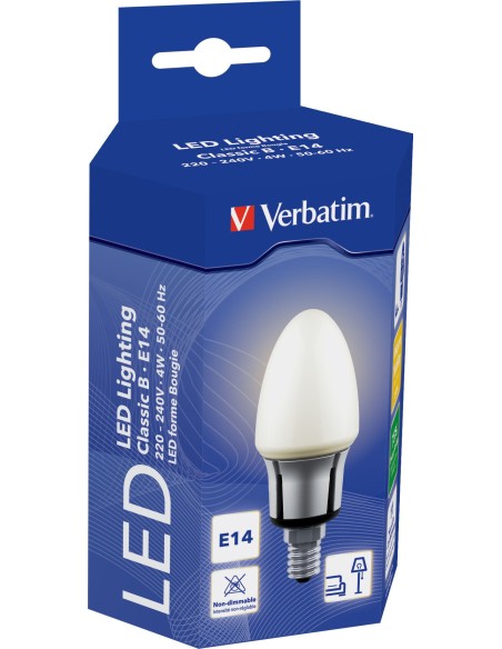 Verbatim LED Classic B lampada LED 4 W