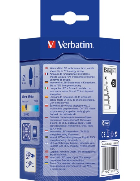 Verbatim LED Classic B lampada LED 4 W