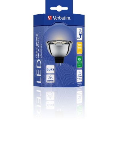 Verbatim LED MR16 GU5.3 lampada LED 6,5 W