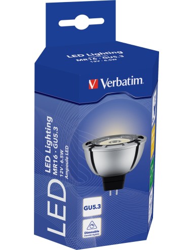 Verbatim LED MR16 GU5.3 lampada LED 6,5 W