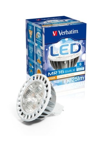 Verbatim 52020 lampada LED 6 W GU5.3