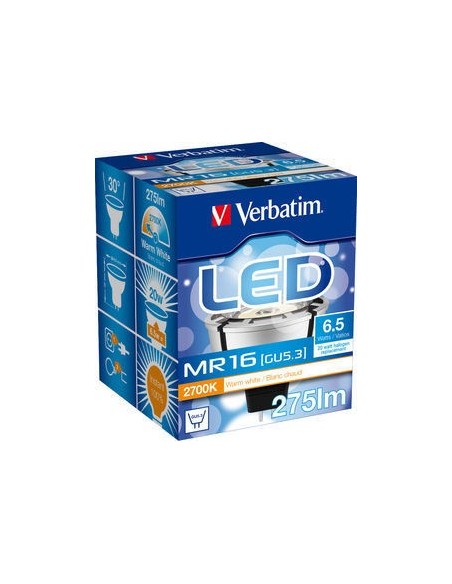 Verbatim LED MR16 GU5.3 lampada LED 6,5 W