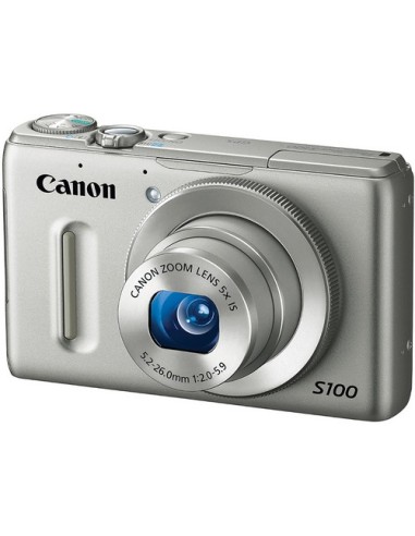 Canon PowerShot S100 1 1.7" Fotocamera compatta 12,1 MP CMOS 4000 x 3000 Pixel Argento