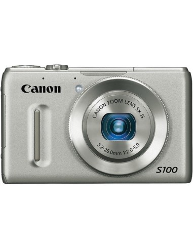 Canon PowerShot S100 1 1.7" Fotocamera compatta 12,1 MP CMOS 4000 x 3000 Pixel Argento