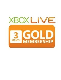 Microsoft Xbox 360 LIVE 3-Month Gold Subscription Card, ES ITA