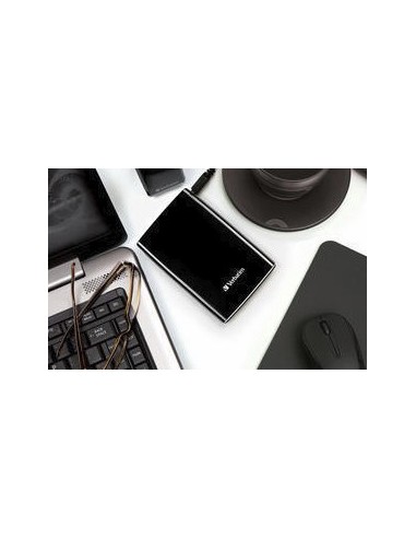 Verbatim Store 'n' Go USB 2.0 Portable Hard Drive 500GB Black disco rigido esterno Nero