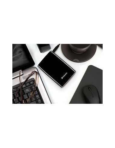 Verbatim Store 'n' Go USB 2.0 Portable Hard Drive 320GB Black disco rigido esterno Nero