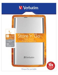 Verbatim Store 'n' Go disco rigido esterno 1000 GB Argento 2