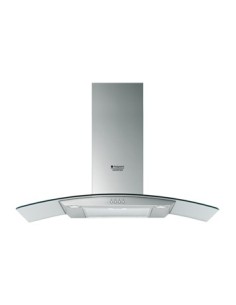 Hotpoint HDA 90 IX HA cappa aspirante Cappa aspirante a parete Argento