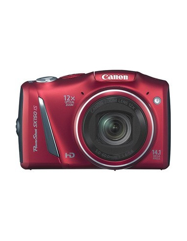 Canon PowerShot SX150 IS 1 2.3" Fotocamera compatta 14,1 MP CCD 4320 x 3240 Pixel Rosso