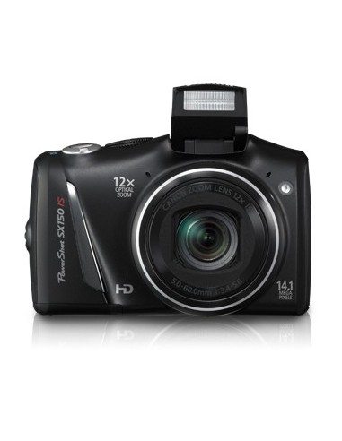 Canon PowerShot SX150 IS 1 2.3" Fotocamera compatta 14,1 MP CCD 4320 x 3240 Pixel Nero