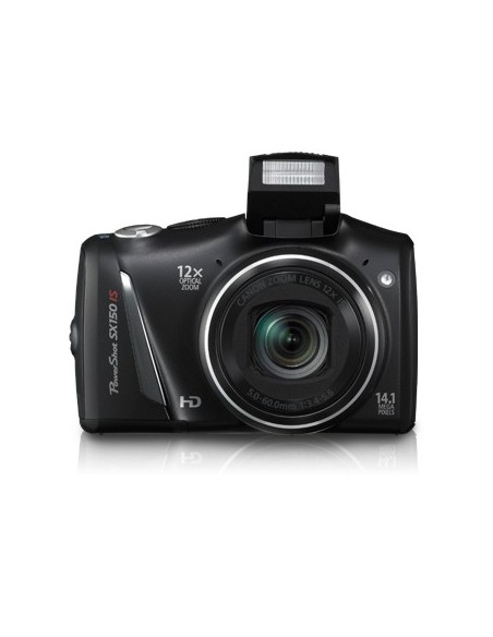 Canon PowerShot SX150 IS 1 2.3" Fotocamera compatta 14,1 MP CCD 4320 x 3240 Pixel Nero