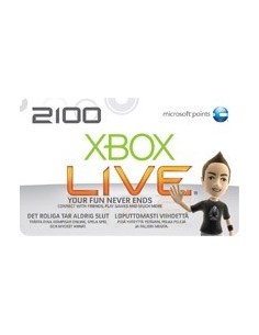 Microsoft Xbox 360 LIVE 2100 Points, ITA
