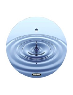 Fellowes Round Brite Mat Water Ripple Blu