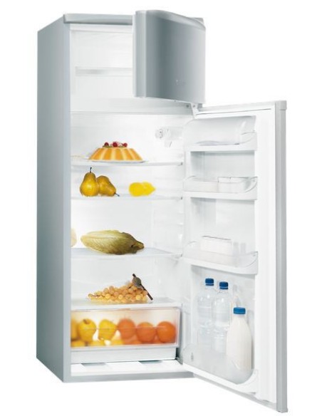 Hotpoint MTAA 242 HA frigorifero con congelatore Libera installazione Acciaio inossidabile