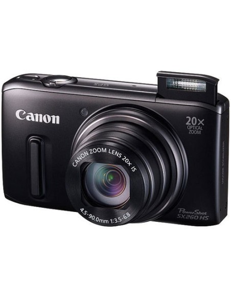 Canon PowerShot SX260 HS 1 2.3" Fotocamera compatta 12,1 MP CMOS 4000 x 3000 Pixel Nero