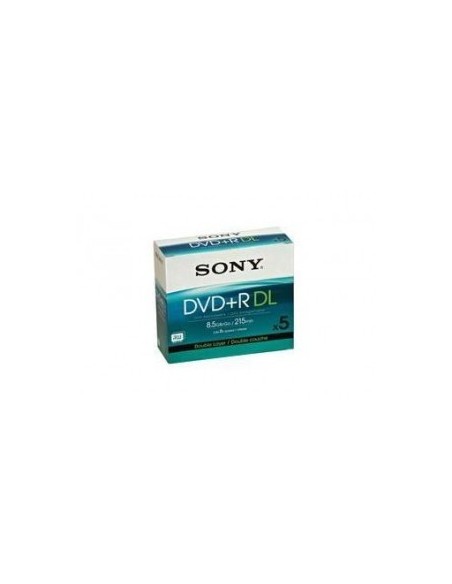 Sony DVD+R DL 5Pack 8,5 GB 5 pz
