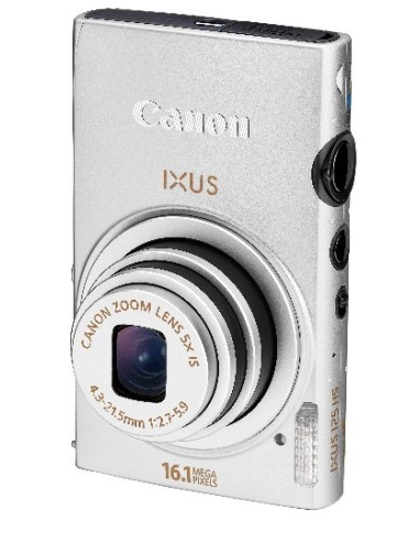 Canon Digital IXUS 125 HS 1 2.3" Fotocamera compatta 16,1 MP CMOS 4608 x 3456 Pixel Argento