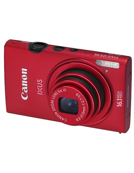 Canon Digital IXUS 125 HS 1 2.3" Fotocamera compatta 16,1 MP CMOS 4608 x 3456 Pixel Rosso
