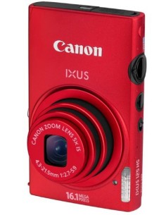 Canon Digital IXUS 125 HS 1 2.3" Fotocamera compatta 16,1 MP CMOS 4608 x 3456 Pixel Rosso 2