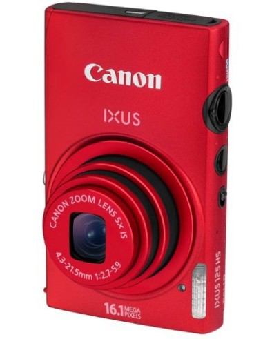 Canon Digital IXUS 125 HS 1 2.3" Fotocamera compatta 16,1 MP CMOS 4608 x 3456 Pixel Rosso