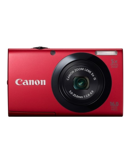 Canon PowerShot A4000 IS 1 2.3" Fotocamera compatta 16 MP CCD 4608 x 3456 Pixel Rosso