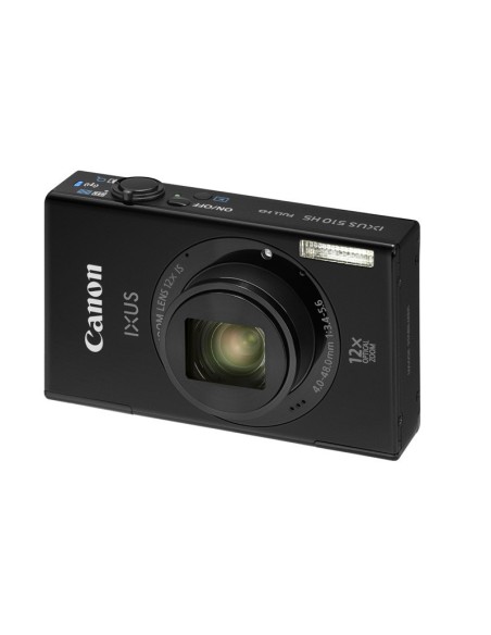 Canon Digital IXUS 510 HS 1 2.3" Fotocamera compatta 10,1 MP CMOS 3648 x 2736 Pixel Nero