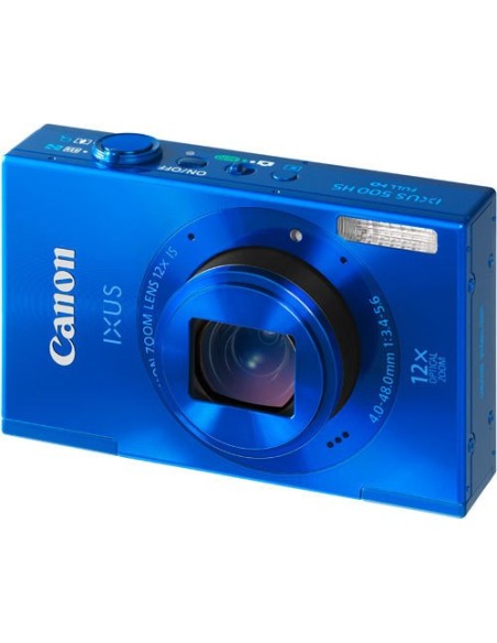 Canon Digital IXUS 500 HS 1 2.3" Fotocamera compatta 10,1 MP CMOS 3648 x 2736 Pixel Blu