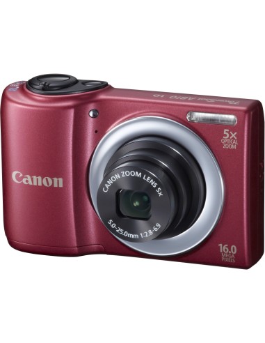 Canon PowerShot A810 1 2.3" Fotocamera compatta 16 MP CCD 4608 x 3456 Pixel Rosso