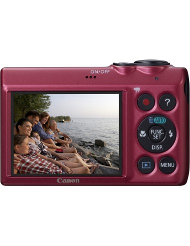 Canon PowerShot A810 1 2.3" Fotocamera compatta 16 MP CCD 4608 x 3456 Pixel Rosso
