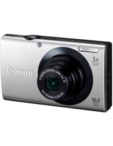 Canon PowerShot A3400 IS 1 2.3" Fotocamera compatta 16 MP CCD 4608 x 3456 Pixel Argento