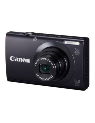 Canon PowerShot A3400 IS 1 2.3" Fotocamera compatta 16 MP CCD 4608 x 3456 Pixel Nero