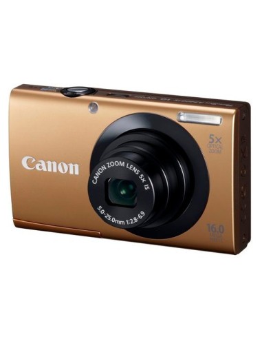 Canon PowerShot A3400 IS 1 2.3" Fotocamera compatta 16 MP CCD 4608 x 3456 Pixel Oro