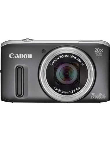 Canon PowerShot SX260 HS 1 2.3" Fotocamera compatta 12,1 MP CMOS 4000 x 3000 Pixel Grigio