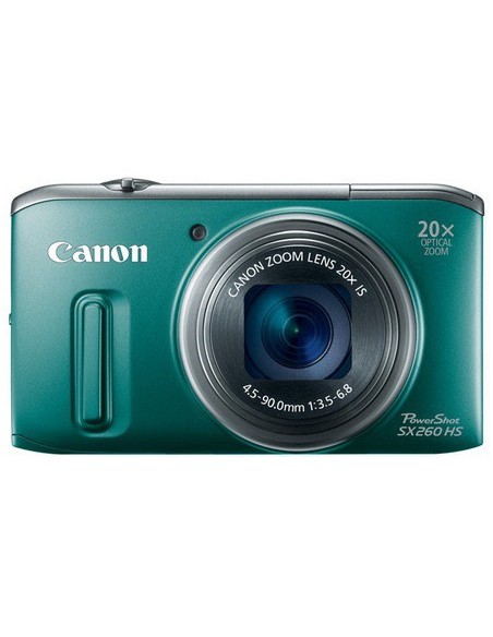 Canon PowerShot SX260 HS 1 2.3" Fotocamera compatta 12,1 MP CMOS 4000 x 3000 Pixel Verde