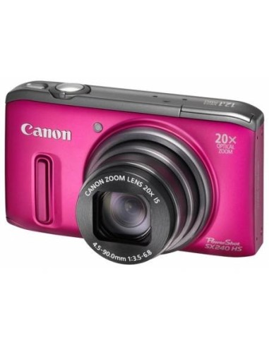 Canon PowerShot SX240 HS 1 2.3" Fotocamera compatta 12,1 MP CMOS 4000 x 3000 Pixel Rosa