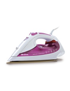 Ariete 6216 ferro da stiro Ferro a vapore Ceramica 2400 W Porpora, Bianco