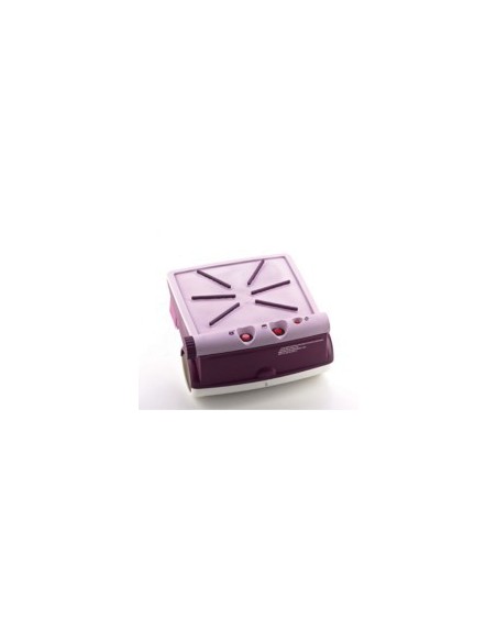Ariete Stiromatic NO STOP Q6 Alluminio Viola, Bianco