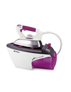 Ariete STIROMATIC NO STOP R7 Alluminio Nero, Rosa, Bianco