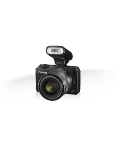 Canon EOS M + EF-M 18-55mm + 90EX MILC 18 MP CMOS 5184 x 3456 Pixel Nero